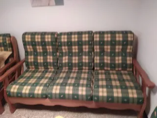 Sofá 3 plazas y 2 sillones individuales