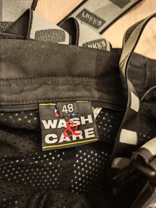 Pantalones Rukka Negro con Protecciones