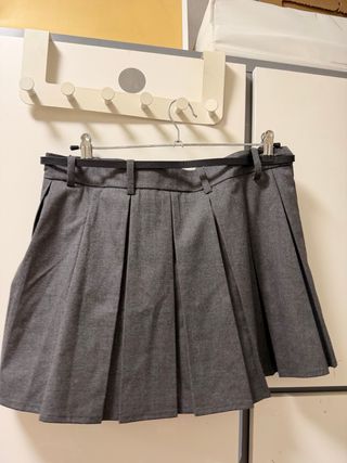 Falda pantalón Zara gris Talla L