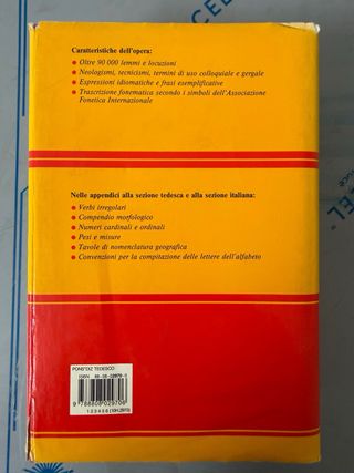 Das Pons Wörterbuch: dizionario tedesco-italian...