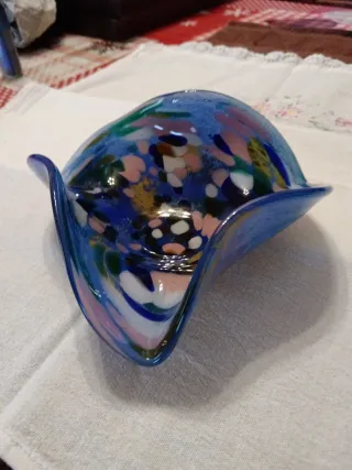 Ciotola svuota tasche vetro Murano Vintage