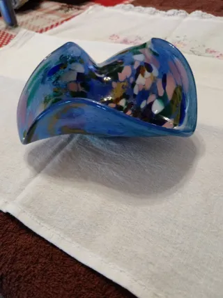 Ciotola svuota tasche vetro Murano Vintage