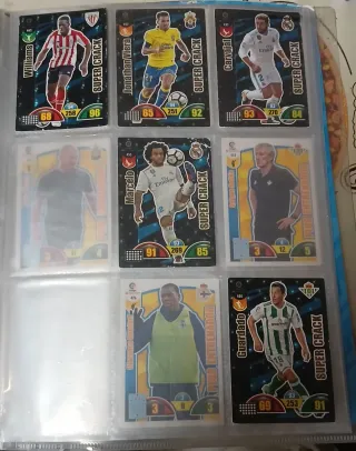 Álbum cromos Adrenalyn LaLiga Santander 2017-18