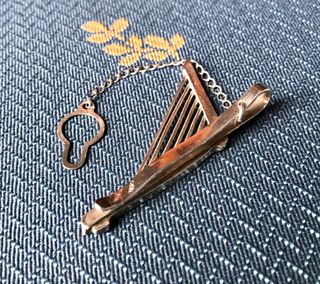 Pasador de corbata plata de ley 925