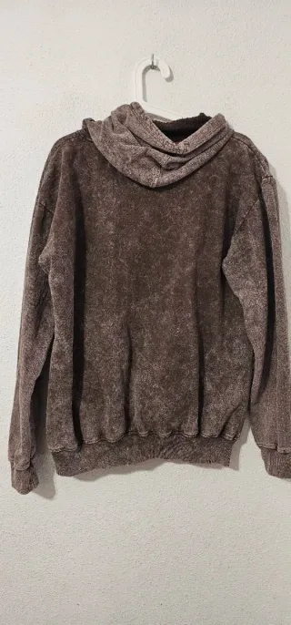 Sudadera Unisex Mickey & Minnie Marrón