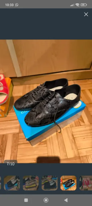 7 pares de zapatos señora Talla 38