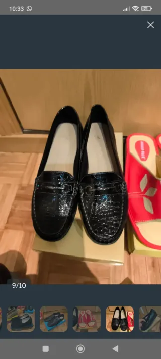 7 pares de zapatos señora Talla 38