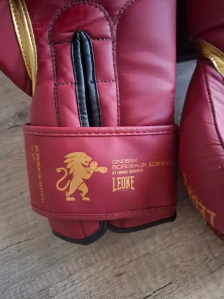 Guantes Boxeo Leone 1947 Burdeos 12oz