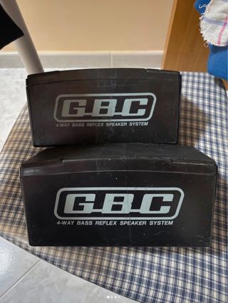 Coppia Altoparlanti GBC 4-Way Bass Reflex