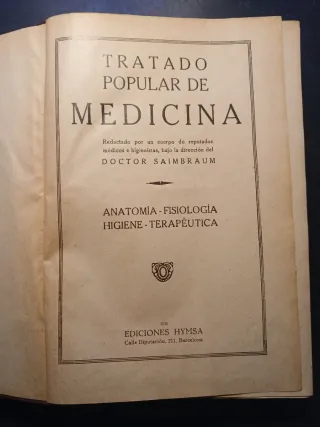 Tratado popular de medicina