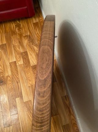 2 Specchi Rotondi in Legno 70cm