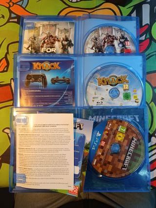 Consola Ps4 Fat completa+ juegos, funcionando !