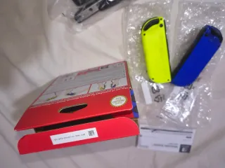 Nintendo Switch Joy-Con Azul/Amarillo Neón origina