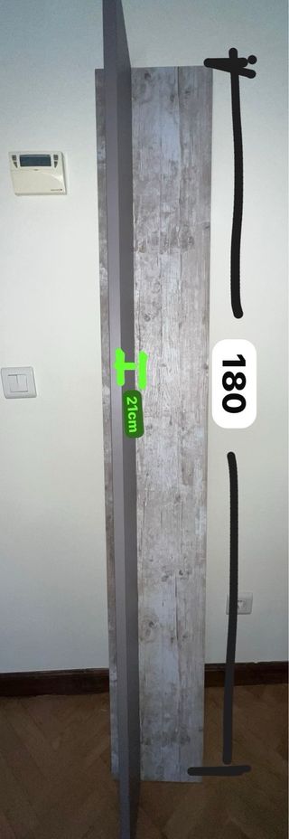 Mueble TV y Estante Pared