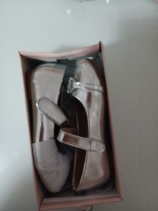 Set scarpe bambina argento n26 n28