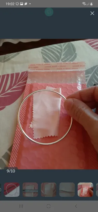 Pulsera aro plata 925