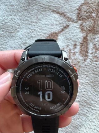 Garmin Fenix 7X Pro Solar Negro