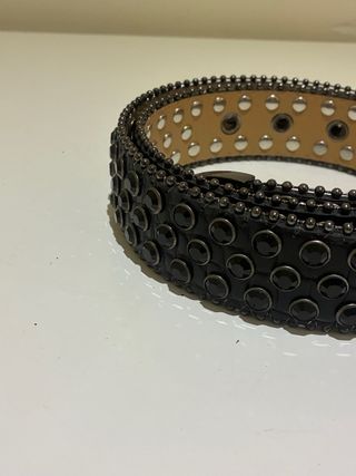 Cintura borchie e strass