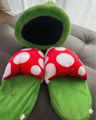 zapatillas Planta Piraña Super Mario Bros