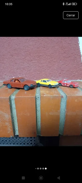 Coches de juguete antiguos