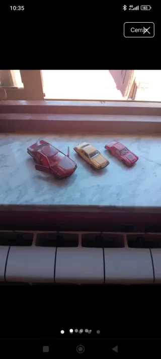 Coches de juguete antiguos