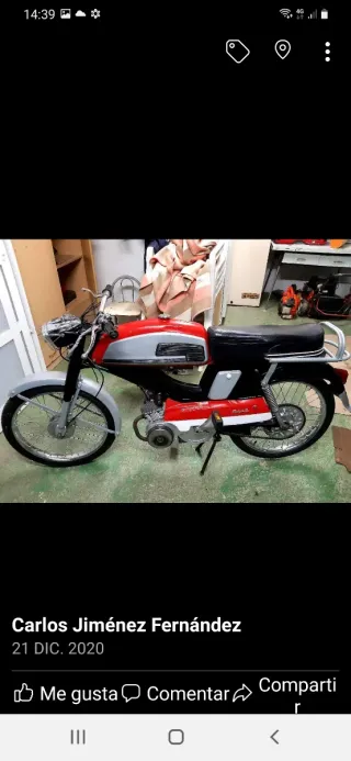 Mobilette 1971 sin papeles