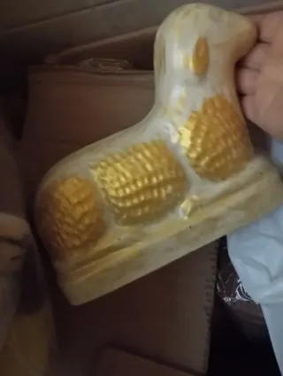 Decorazione Pasquale Agnello Oro