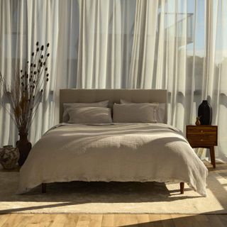 Funda Nórdica Algodón Beige de (Silk&Snow -190 €)