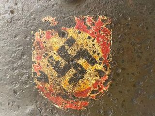 Casco Alemán M35 Waffen-SS Original