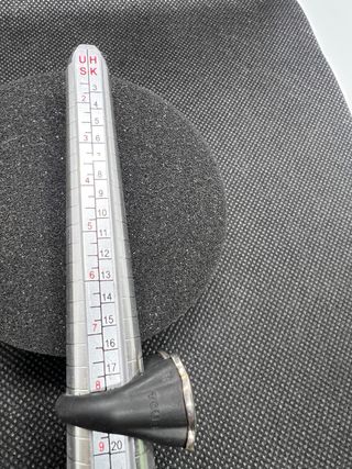 Anillo Tous Oso Plata y Silicona Negra 17mm