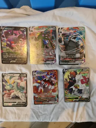 Lote de cartas pokemon