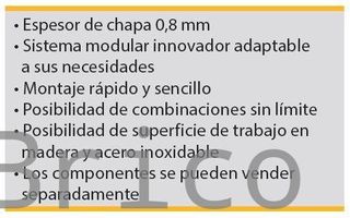 Conjunto Taller 2 Módulos S/Madera Alyco 199045