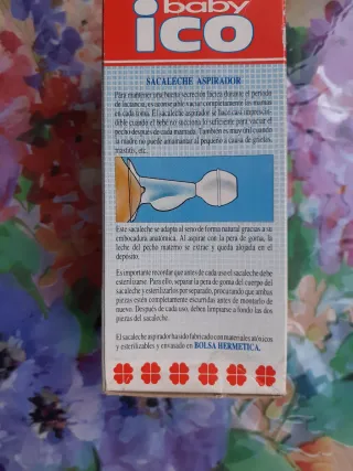 Sacaleches aspirador Baby ICO Higienizado