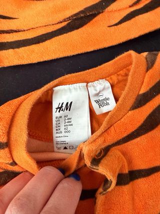 Disfraz bebé tigre H&M