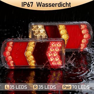 NUEVO! (63€) Kit Luces Traseras Remolque 12V/24V