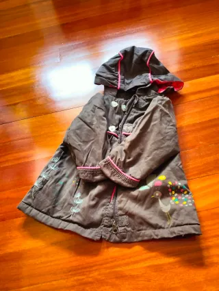 Parka niña talla 74 cm