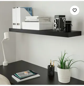 Estanterías LACK IKEA Negra