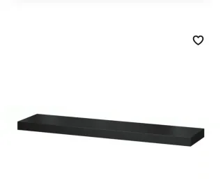 Estanterías LACK IKEA Negra