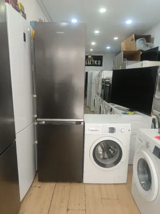 Nevera Samsung + Lavadora Bosch garantía transport