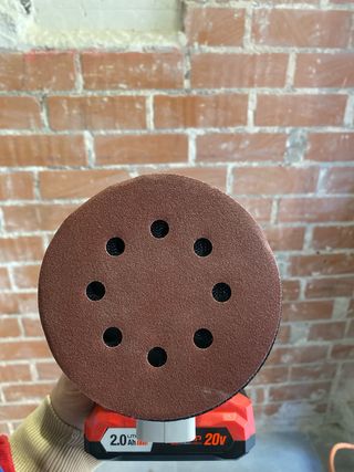 Lijadora Rotorbital a Batería WORGRIP 20V