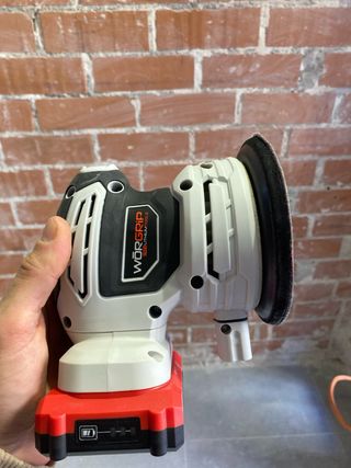 Lijadora Rotorbital a Batería WORGRIP 20V