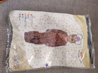 Disfraz infantil tigre con máscara, 12-24 meses