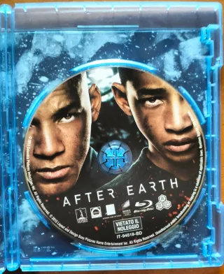 After Earth Blu-ray Will Smith Jaden Smith