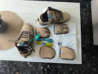 Adidas Campus x Bad Bunny Edición Beige/Marrón