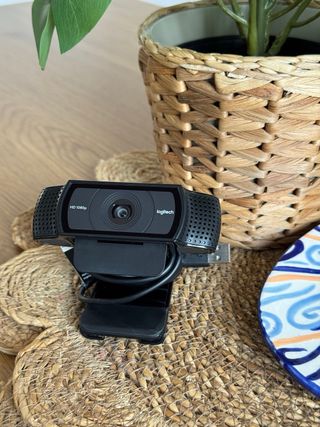 Logitech C920 HD 1080P Webcam Negra