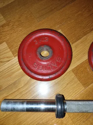 2 discos de pesas Salter de 3kg