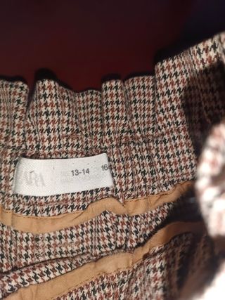 Pantalón de vestir cuadros