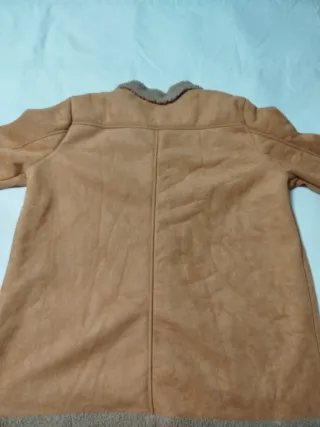 Chaqueta ante forrada borreguito Talla L