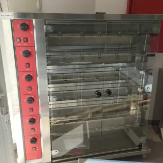 Asador de pollos 6 espadas SALVAINOX