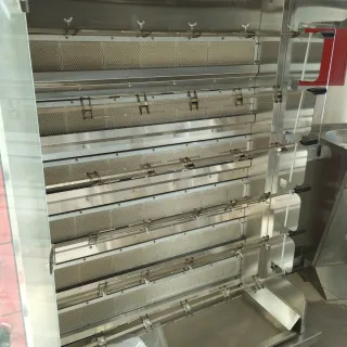 Asador de pollos 6 espadas SALVAINOX